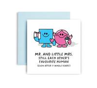 Huxters 11th Anniversary Card for Husband or Wife 11 years Together and Still Going Strong Wedding Anniversary Love - 14.8cm (11 years)