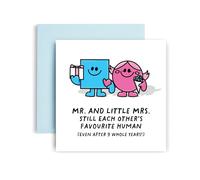 Huxters 9th Anniversary Card for Husband or Wife 9 years Together and Still Going Strong Wedding Anniversary Love - 14.8cm (9 years)