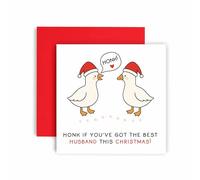 Huxters Christmas card for Husband - Honk if you have the Best Xmas Cards (Husband)