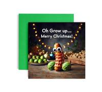 Huxters Christmas Cards for Men and Women - Wishing you a Will Christmas - Boyfriend Girlfriend Huysband Wife Funny Christmas Xmas Card - 14.8cm