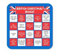 Huxters Funny British Bingo Coaster - Secret Santa Work Colleague Uncle Brother Son Sister Daughter Stocking Filler