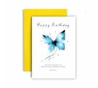 Huxters Religious Bible Birthday Card for Her Women Psalm 139:14 Wonderfully made Mum Nana Sister Auntie Daughter Happy BirthdaysHer Women Him Men - 17 by 12cm (Psalm 139:14)