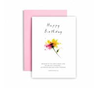 Huxters Religious Bible Birthday Card for Him Men Lamentations The Lord's Great Love Dad Husband Brother Son Uncle Happy BirthdaysHer Women Him Men - 17 by 12cm (Lamentations)