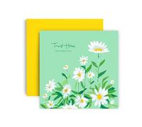 Huxters Religious Love and Support Card - Friend Female - Trust Him God - Sympathy Card 14.8cm