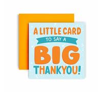 Huxters Thank you Big Time Teacher Card Report Flyer for Teaching Assistants TA End of Term Gifts - (Big Thanks)