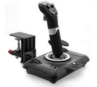 HUYE Metal Desk Mount Bracket Holder Compatible with Turtle Beach VelocityOne Flight Stick & Logitech G Extreme 3D Pro USB Joystick for Windows (Flight Stick Not Included)