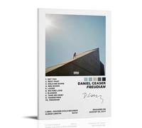 HUYEHEHERRY Daniel Ceaser Album Freudian Poster Wall Art Canvas Cover Vintage Aesthetic Design Poster Decorative Painting for Living Rooms 12x18inch(30x45cm) Frame-style