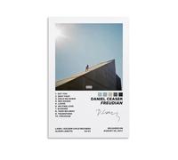 HUYEHEHERRY Daniel Ceaser Album Freudian Poster Wall Art Canvas Cover Vintage Aesthetic Design Poster Decorative Painting for Living Rooms 20x30inch(50x75cm) Unframe-style