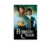 HUYEHEHERRY Robinson Crusoe Poster Wall Art Canvas Cover Vintage Aesthetic Design Poster Decorative Painting for Living Rooms 08x12inch(20x30cm) Unframe-style