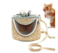 Huyeruie Bird Carrier Bag, Portable Bird Carrier - Parrot Carrier for Hiking, Bird Cage with Mesh Window Design, Parrot Travel Cage for Small Pets such as Hedgehogs
