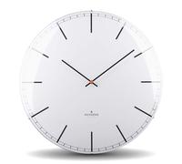 Huygens Dome Wall clock HU18003 - Unisex - 45 cm - Quartz White 45 cm