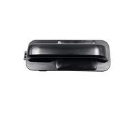 HUYILUN0104 Left Rear Door Outer Handle Low Gloss Smooth Black Compatible with Ford F150 2015-2020