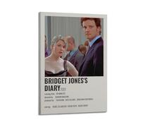 HUYREWHUYUU Bridget Jones Baby Posters Vintage Poster Decorative Painting Aesthetic Wall Art Canvas Decor for Living Room Bed Room 12x18inch(30x45cm) Frame-style