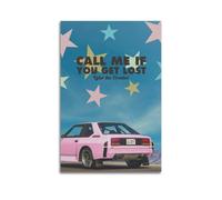 HUYREWHUYUU Call Me If You Get Lost Posters Vintage Poster Decorative Painting Aesthetic Wall Art Canvas Decor for Living Room Bed Room 12x18inch(30x45cm) Unframe-style