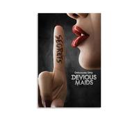 HUYREWHUYUU Devious Maids Posters Vintage Poster Decorative Painting Aesthetic Wall Art Canvas Decor for Living Room Bed Room 12x18inch(30x45cm) Unframe-style