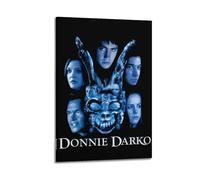 HUYREWHUYUU Donnie Darko Posters Vintage Poster Decorative Painting Aesthetic Wall Art Canvas Decor for Living Room Bed Room 12x18inch(30x45cm) Frame-style