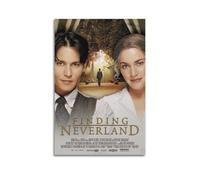 HUYREWHUYUU Finding Neverland Posters Vintage Poster Decorative Painting Aesthetic Wall Art Canvas Decor for Living Room Bed Room 12x18inch(30x45cm) Unframe-style
