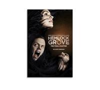 HUYREWHUYUU Hemlock Grove Posters Vintage Poster Decorative Painting Aesthetic Wall Art Canvas Decor for Living Room Bed Room 20x30inch(50x75cm) Unframe-style