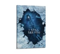 HUYREWHUYUU I Still See You Posters Vintage Poster Decorative Painting Aesthetic Wall Art Canvas Decor for Living Room Bed Room 24x36inch(60x90cm) Frame-style