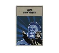 HUYREWHUYUU Judas And The Black Messiah Posters Vintage Poster Decorative Painting Aesthetic Wall Art Canvas Decor for Living Room Bed Room 16x24inch(40x60cm) Unframe-style