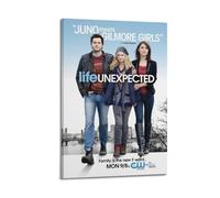 HUYREWHUYUU Life Unexpected Posters Vintage Poster Decorative Painting Aesthetic Wall Art Canvas Decor for Living Room Bed Room 16x24inch(40x60cm) Frame-style