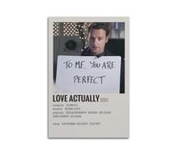 HUYREWHUYUU Love Actually Posters Vintage Poster Decorative Painting Aesthetic Wall Art Canvas Decor for Living Room Bed Room 08x12inch(20x30cm) Unframe-style
