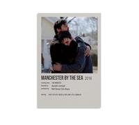 HUYREWHUYUU Manchester by The Sea Posters Vintage Poster Decorative Painting Aesthetic Wall Art Canvas Decor for Living Room Bed Room 08x12inch(20x30cm) Unframe-style