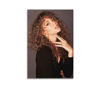 HUYREWHUYUU Mariah Carey Posters Vintage Poster Decorative Painting Aesthetic Wall Art Canvas Decor for Living Room Bed Room 12x18inch(30x45cm) Unframe-style