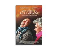 HUYREWHUYUU Mrs. Palfrey at The Claremont Posters Vintage Poster Decorative Painting Aesthetic Wall Art Canvas Decor for Living Room Bed Room 20x30inch(50x75cm) Unframe-style