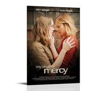 HUYREWHUYUU My Days of Mercy Posters Vintage Poster Decorative Painting Aesthetic Wall Art Canvas Decor for Living Room Bed Room 12x18inch(30x45cm) Frame-style
