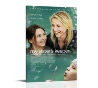 HUYREWHUYUU My Sister's Keeper Posters Vintage Poster Decorative Painting Aesthetic Wall Art Canvas Decor for Living Room Bed Room 12x18inch(30x45cm) Frame-style