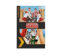 HUYREWHUYUU Revenge of The Nerds Posters Vintage Poster Decorative Painting Aesthetic Wall Art Canvas Decor for Living Room Bed Room 12x18inch(30x45cm) Unframe-style