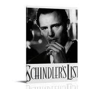 HUYREWHUYUU Schindler's List Posters Vintage Poster Decorative Painting Aesthetic Wall Art Canvas Decor for Living Room Bed Room 20x30inch(50x75cm) Frame-style