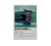 HUYREWHUYUU Seven Pounds Movie 3 Posters Vintage Poster Decorative Painting Aesthetic Wall Art Canvas Decor for Living Room Bed Room 20x30inch(50x75cm) Unframe-style