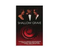 HUYREWHUYUU Shallow Grave Posters Vintage Poster Decorative Painting Aesthetic Wall Art Canvas Decor for Living Room Bed Room 24x36inch(60x90cm) Unframe-style