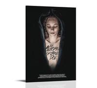 HUYREWHUYUU The Autopsy of Jane Doe Posters Vintage Poster Decorative Painting Aesthetic Wall Art Canvas Decor for Living Room Bed Room 24x36inch(60x90cm) Frame-style