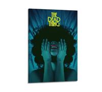 HUYREWHUYUU The Dead Thing Posters Vintage Poster Decorative Painting Aesthetic Wall Art Canvas Decor for Living Room Bed Room 20x30inch(50x75cm) Frame-style