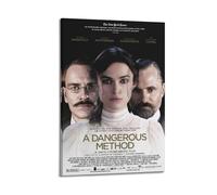 HUYRYRRHT A Dangerous Method Posters Aesthetic Wall Art Canvas Poster Vintage Poster Decorative Painting Living Room Bed Room Decor16x24inch(40x60cm) Frame-style