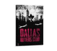 HUYRYRRHT Dallas Buyers Club3 Posters Aesthetic Wall Art Canvas Poster Vintage Poster Decorative Painting Living Room Bed Room Decor24x36inch(60x90cm) Frame-style
