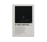 HUYRYRRHT Destroy Lonely If Looks Could Kill（1） Posters Aesthetic Wall Art Canvas Poster Vintage Poster Decorative Painting Living Room Bed Room Decor08x12inch(20x30cm) Unframe-style