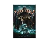 HUYRYRRHT Invitation to A Murder Posters Aesthetic Wall Art Canvas Poster Vintage Poster Decorative Painting Living Room Bed Room Decor16x24inch(40x60cm) Unframe-style