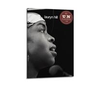 HUYRYRRHT Lauryn Hill MTV Unplugged No. 2.0 Posters Aesthetic Wall Art Canvas Poster Vintage Poster Decorative Painting Living Room Bed Room Decor24x36inch(60x90cm) Frame-style