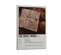 HUYRYRRHT The Cruel Prince Holly Black Posters Aesthetic Wall Art Canvas Poster Vintage Poster Decorative Painting Living Room Bed Room Decor20x30inch(50x75cm) Frame-style