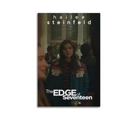 HUYRYRRHT The Edge of Seventeen Posters Aesthetic Wall Art Canvas Poster Vintage Poster Decorative Painting Living Room Bed Room Decor16x24inch(40x60cm) Unframe-style
