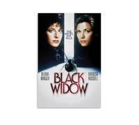 HUYTRGRBRT 1987 Movie Black Widow Poster Wall Art Decorative Canvas Cover Modern Art Painting for Living Room 12x18inch(30x45cm) Unframe-style