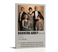 HUYTRGRBRT Downton Abbey Poster Wall Art Decorative Canvas Cover Modern Art Painting for Living Room 12x18inch(30x45cm) Frame-style