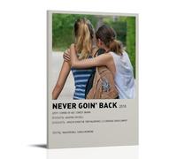 HUYTRGRBRT Never Goin' Back Movie Poster Wall Art Decorative Canvas Cover Modern Art Painting for Living Room 16x24inch(40x60cm) Frame-style