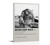 HUYTRGRBRT Never Goin' Back Movie Poster Wall Art Decorative Canvas Cover Modern Art Painting for Living Room 08x12inch(20x30cm) Frame-style