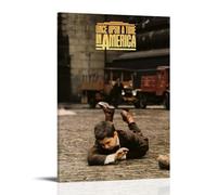 HUYTRGRBRT Once Upon A Time in America Poster Wall Art Decorative Canvas Cover Modern Art Painting for Living Room 12x18inch(30x45cm) Frame-style