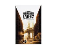 HUYTRGRBRT Once Upon A Time in America Poster Wall Art Decorative Canvas Cover Modern Art Painting for Living Room 08x12inch(20x30cm) Unframe-style